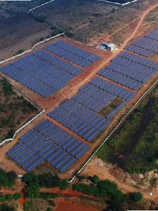 3.6 Megawatt Ground Mount Solar System for a Steel Plant