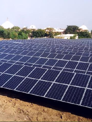 1 Megawatt Ground Mount Solar System for Sri Sathya Sai Central Trust